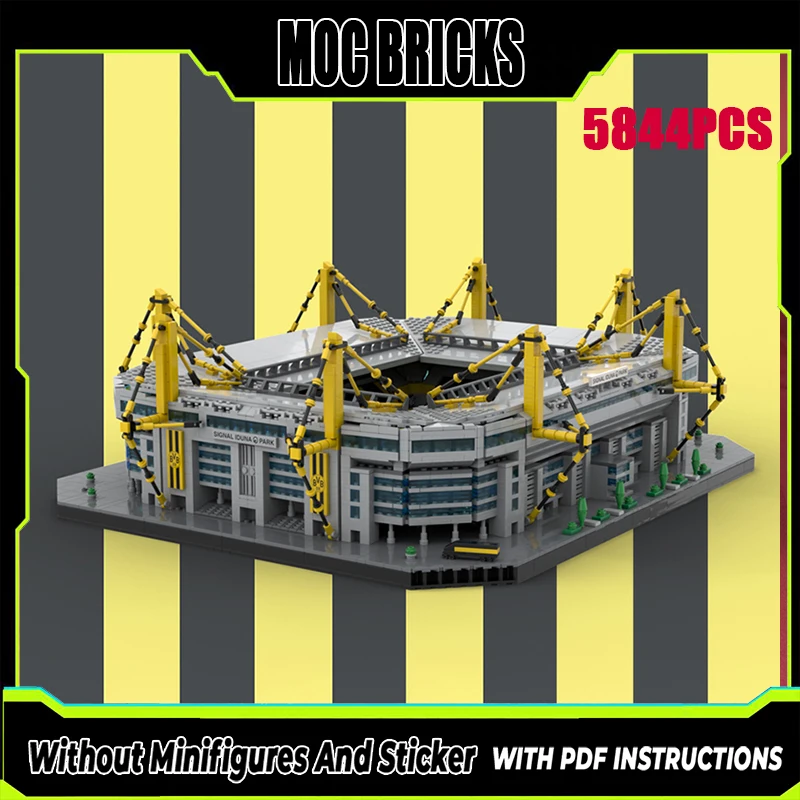 New MOC Building Block Model Westphalia Stadium 1:500 Technology Modular Children's Toy Gift DIY Assembly Set
New MOC Building Block Model Westphalia Stadium 1:500 Technology Modular Children's Toy Gift DIY Assembly Set