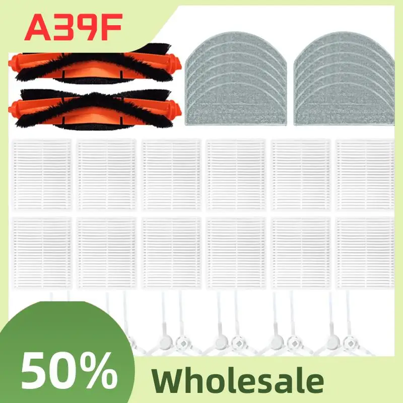 A39F Top For Xiaomi E10 E12 Robot Vacuum Cleaner Main Side Brush Hepa Filter Mop Cloths Accessories Spare Parts Kit Replacement
A39F Top For Xiaomi E10 E12 Robot Vacuum Cleaner Main Side Brush Hepa Filter Mop Cloths Accessories Spare Parts Kit Replacement