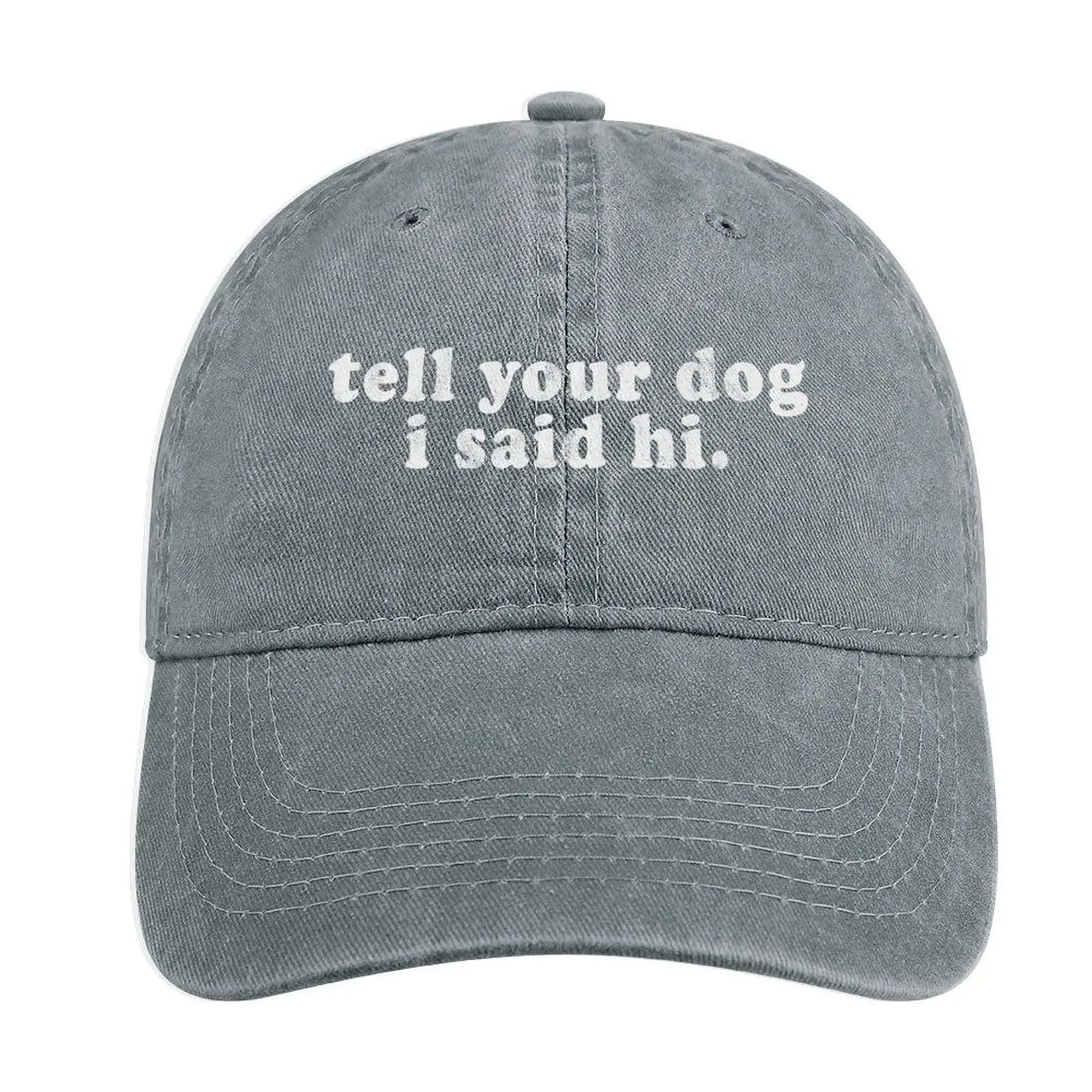tell your dog i said hi Cute Dog Park Meme SayingCap Cowboy Hat hard hat funny hat Beach fashion Women'S Beach Outlet 2023 Men'S
tell your dog i said hi Cute Dog Park Meme SayingCap Cowboy Hat hard hat funny hat Beach fashion Women'S Beach Outlet 2023 Men'S