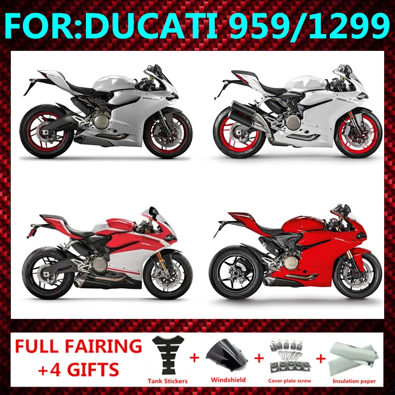 Обтекатели для мотоцикла Ducati Panigale 1299, 959, 2015, 2016, 2017, литьевая форма, полный комплект обтекателей, кузов ZXMT
Обтекатели для мотоцикла Ducati Panigale 1299, 959, 2015, 2016, 2017, литьевая форма, полный комплект обтекателей, кузов ZXMT