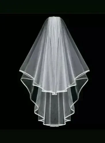 Romantic New Design Bridal Wedding Veil 2 Tier Comb Attached Handmade Elbow Length White
Romantic New Design Bridal Wedding Veil 2 Tier Comb Attached Handmade Elbow Length White