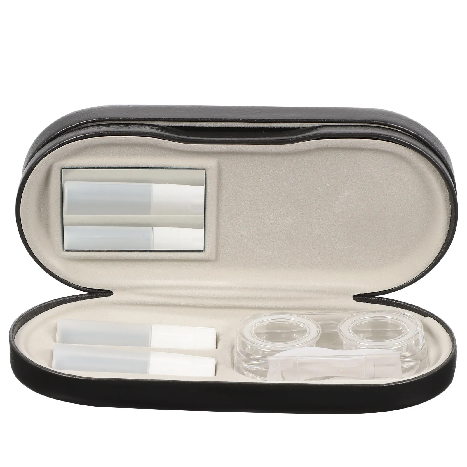PU Eyeglass Case 1Set Double Layer Portable Organizer Durable Cover Soft Lining Scratch Resistant Leak Proof Travel Accessories
PU Eyeglass Case 1Set Double Layer Portable Organizer Durable Cover Soft Lining Scratch Resistant Leak Proof Travel Accessories