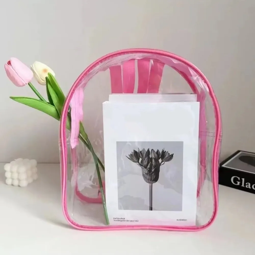 PVC Children Backpack Double Shoulder Design Snack Storage Transparent Backpack Toy Storage Zipper Closure Storage Gift Bag
PVC Children Backpack Double Shoulder Design Snack Storage Transparent Backpack Toy Storage Zipper Closure Storage Gift Bag