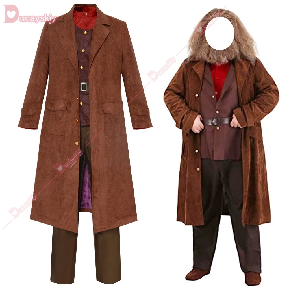 Anime Cosplay Rubeus Cosplay Hagrid Costume Uniform Wig Beard Set Halloween Carnival Hagrid Outfit for Men
Anime Cosplay Rubeus Cosplay Hagrid Costume Uniform Wig Beard Set Halloween Carnival Hagrid Outfit for Men