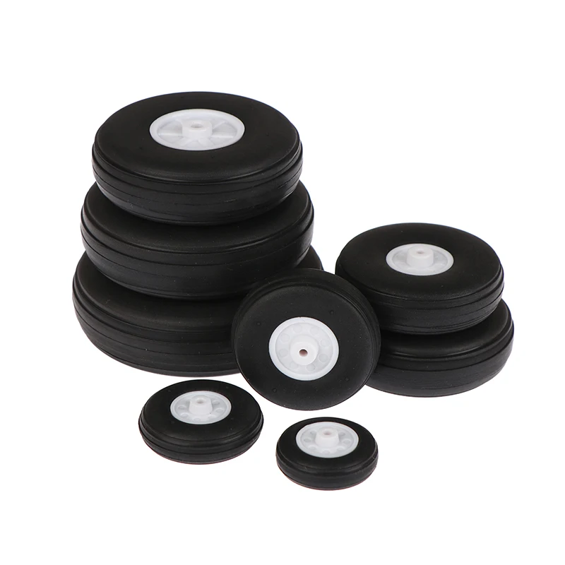 2Pcs High Elastic PU Rubber Wheel Diameter 1/1.25/1.5/1.75/2/2.25/2.5/2.75 Inch For RC Fixed-Wing Airplane Model DIY Tires
2Pcs High Elastic PU Rubber Wheel Diameter 1/1.25/1.5/1.75/2/2.25/2.5/2.75 Inch For RC Fixed-Wing Airplane Model DIY Tires