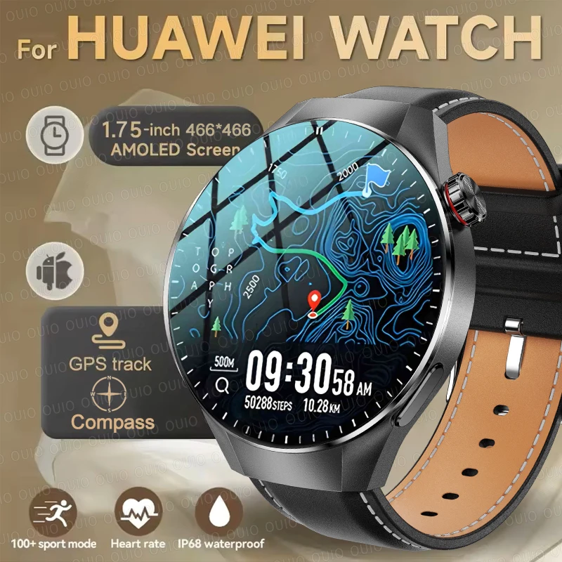 Новинка для HUAWEI Watch 5 Pro GPS Мужские SmartWatch 1,75 466*466 AMOLED Экран Пульсометр BT Вызов IP68 Водонепроницаемые мужские умные часы 2025
Новинка для HUAWEI Watch 5 Pro GPS Мужские SmartWatch 1,75 466*466 AMOLED Экран Пульсометр BT Вызов IP68 Водонепроницаемые мужские умные часы 2025