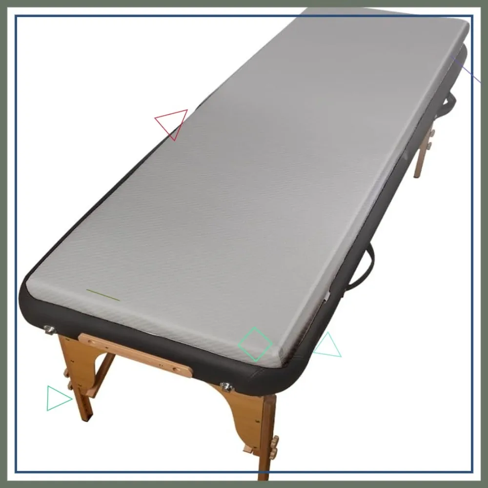 Grey 73x24x2 inch Memory Foam Massage Table Topper with Removable Cover, Elastic Bands, Non-Slip Lash Bed Cushion
Grey 73x24x2 inch Memory Foam Massage Table Topper with Removable Cover, Elastic Bands, Non-Slip Lash Bed Cushion