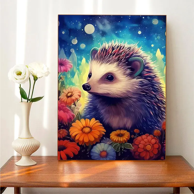 5d Diy Diamond Painting Round Diamond Painting Kits for Adults Home Decor Diamond Paint Handmade Artwork Hedgehog Animals
5d Diy Diamond Painting Round Diamond Painting Kits for Adults Home Decor Diamond Paint Handmade Artwork Hedgehog Animals