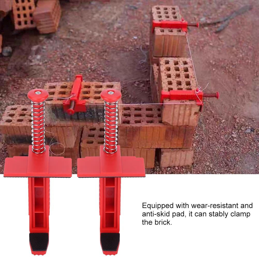 2PCS Brick Liner Runner Wire Drawer Bricklaying Tool Leveling Measuring Tool Engineering Accessory Leveling Tool Measuring Tools
2PCS Brick Liner Runner Wire Drawer Bricklaying Tool Leveling Measuring Tool Engineering Accessory Leveling Tool Measuring Tools