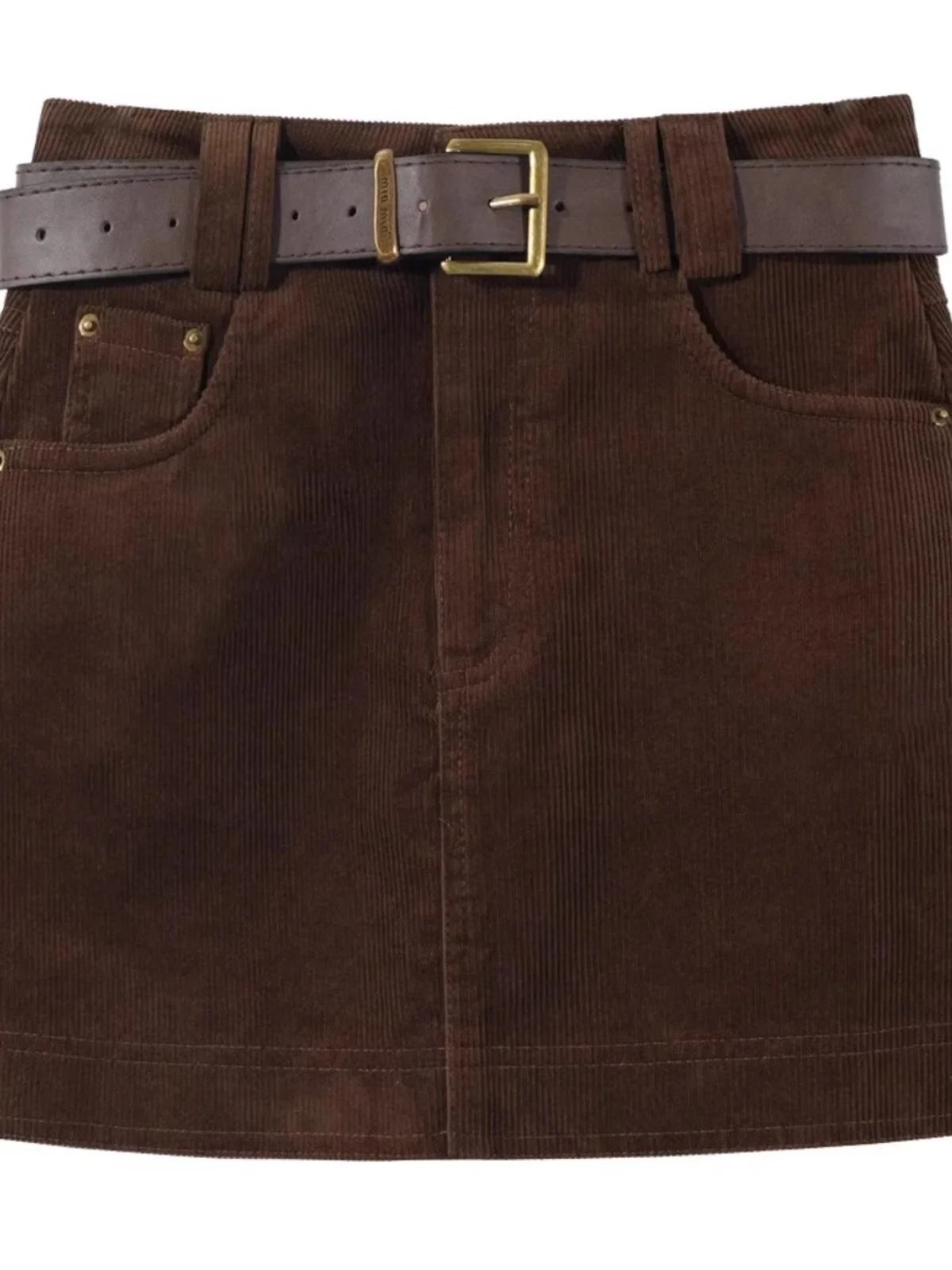 Caramel Corduroy High Waist Slimming Short Skirt for Women Commute Friendly A-Line Skirt Polyester Fabric Korean Style
Caramel Corduroy High Waist Slimming Short Skirt for Women Commute Friendly A-Line Skirt Polyester Fabric Korean Style