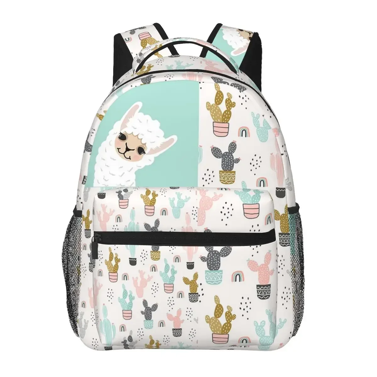 Cute Llama And Cactus Bag Backpacks Boys Girls Bookbag Children School Bags Cartoon Travel Rucksack Shoulder Bag Large Capacity
Cute Llama And Cactus Bag Backpacks Boys Girls Bookbag Children School Bags Cartoon Travel Rucksack Shoulder Bag Large Capacity