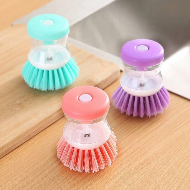 Press-Type Automatic Liquid-Filled Dish Brush - Non-Stick Oil Pot Scrubber for Multi-Functional Stain Removal
Press-Type Automatic Liquid-Filled Dish Brush - Non-Stick Oil Pot Scrubber for Multi-Functional Stain Removal