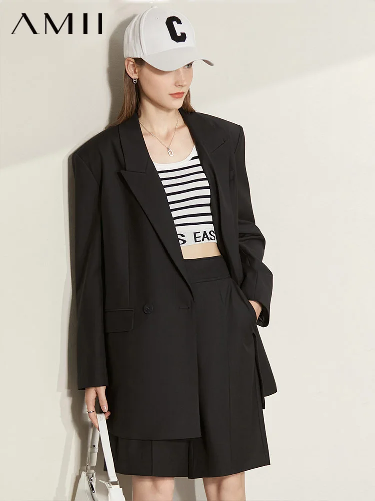 Amii Minimalism Spring Coats and Jackets Office Lady Blazer Coat Casual Bussiness Suit Coat Loose Female Blazers 12270108
Amii Minimalism Spring Coats and Jackets Office Lady Blazer Coat Casual Bussiness Suit Coat Loose Female Blazers 12270108
