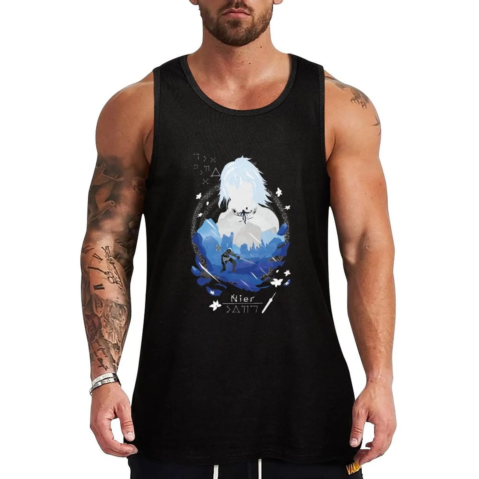 Brother Nier Negative Space Tank Top Casual Soft Tank Top Loose Sleeveless Everyday Shirt
Brother Nier Negative Space Tank Top Casual Soft Tank Top Loose Sleeveless Everyday Shirt