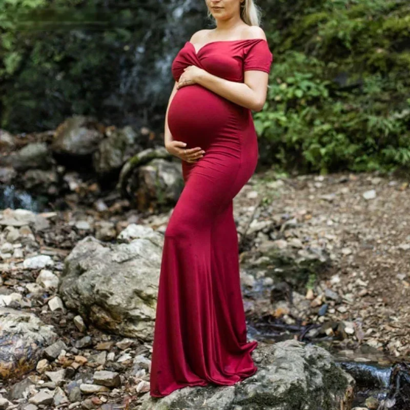 Elegence Shoulderless Maternity Shoot Dress Cotton Maxi Gown Baby Shower Dresses Photography Clothes For Pregnant Women
Elegence Shoulderless Maternity Shoot Dress Cotton Maxi Gown Baby Shower Dresses Photography Clothes For Pregnant Women