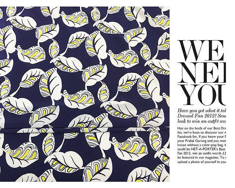 Natural 100% Silk Crepe De Chine Dress Sewing Fabric Botanical Print Fabric Breathable Textile for Summer Apparel
Natural 100% Silk Crepe De Chine Dress Sewing Fabric Botanical Print Fabric Breathable Textile for Summer Apparel