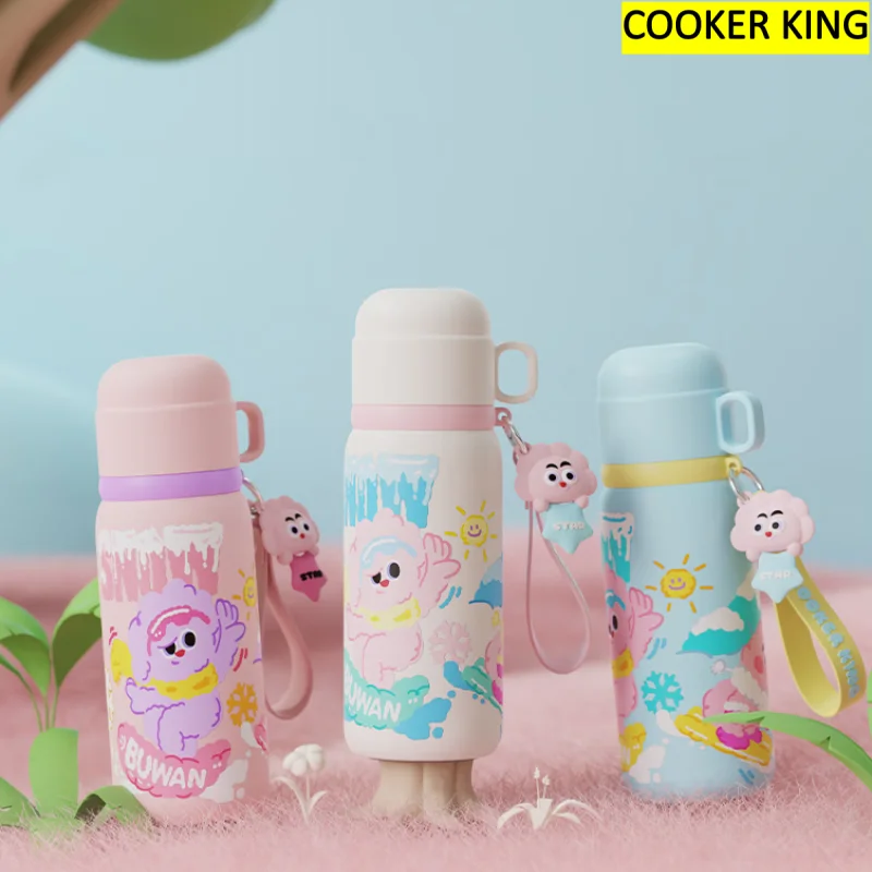 COOKER KING 500 мл бутылка для воды из нержавеющей стали с вакуумной изоляцией, кружка с соломенной крышкой, кофейная чашка, дорожная термостойкая для холодной и горячей воды
COOKER KING 500 мл бутылка для воды из нержавеющей стали с вакуумной изоляцией, кружка с соломенной крышкой, кофейная чашка, дорожная термостойкая для холодной и горячей воды