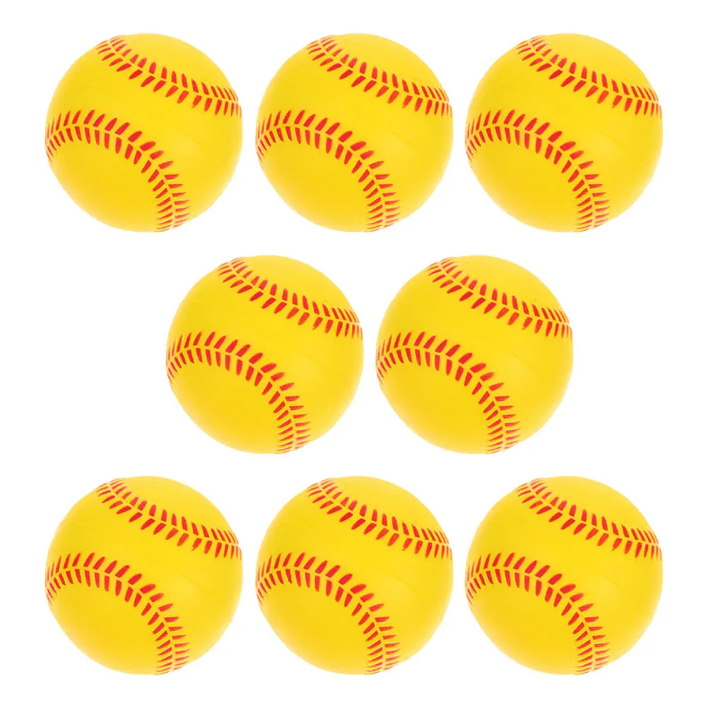 8 Pcs Inch Yellow Kids Training Balls Training Baseballs Soft PU Sponge Practice Balls for Kids Beginner Safe Playing
8 Pcs Inch Yellow Kids Training Balls Training Baseballs Soft PU Sponge Practice Balls for Kids Beginner Safe Playing