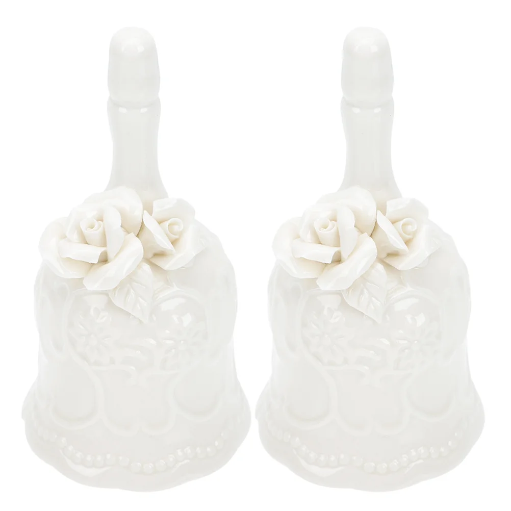 2Pcs Handheld Ceramic Bell Elegant Sophistication Artistic Charm Clear Pleasant Sound Decorative Christmas Handbell
2Pcs Handheld Ceramic Bell Elegant Sophistication Artistic Charm Clear Pleasant Sound Decorative Christmas Handbell