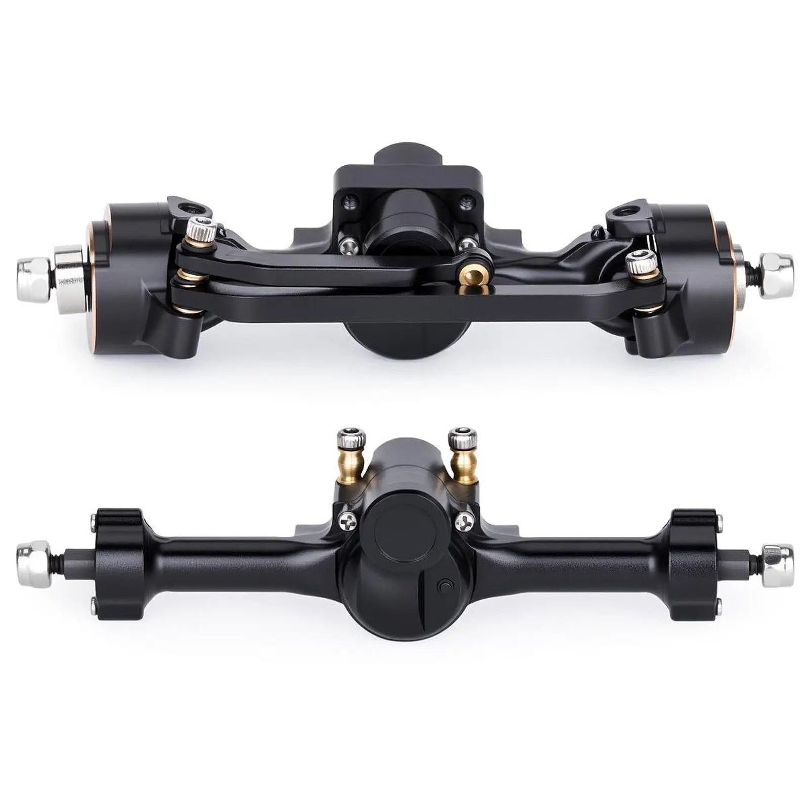 Realistic Aluminum Alloy Front Rear Axles Upgrade with Differential Housing for RC Chassis 1 30 Parts
Realistic Aluminum Alloy Front Rear Axles Upgrade with Differential Housing for RC Chassis 1 30 Parts