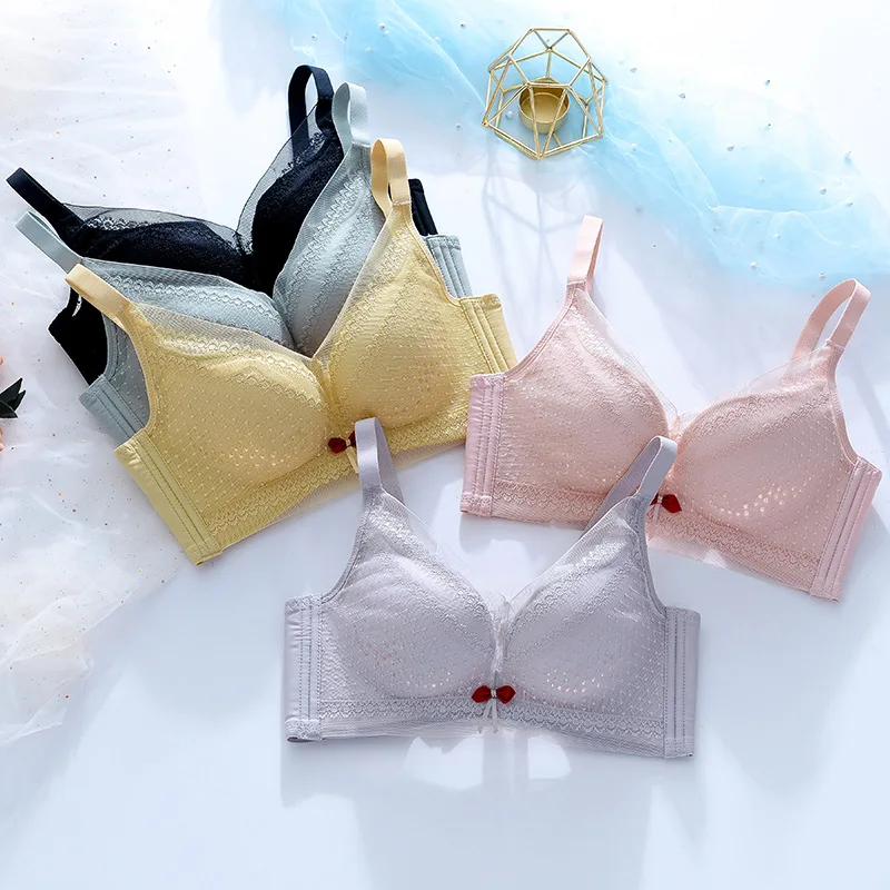 2022 Spring/Summer New Ventilated Bra Set Big Chest Show Small Slim Big Inclusive Bra Without Steel Rings to Prevent Walking
2022 Spring/Summer New Ventilated Bra Set Big Chest Show Small Slim Big Inclusive Bra Without Steel Rings to Prevent Walking