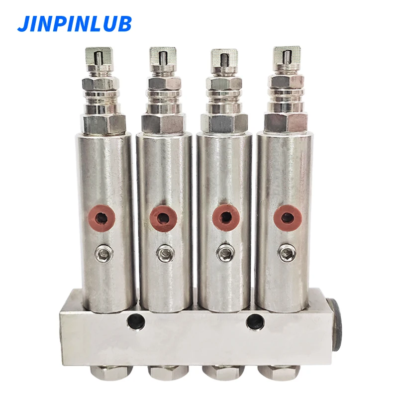 JINPINLUB JL-14 Распределитель дозирующего клапана для сброса смазки высокого давления, однолинейная смазка
JINPINLUB JL-14 Распределитель дозирующего клапана для сброса смазки высокого давления, однолинейная смазка