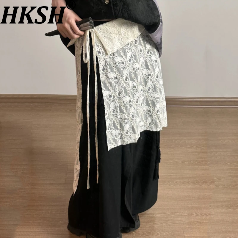 HKSH Весна Осень Новые Мужчины Нишевый Дизайн Кружева Многослойная Стильная Женская Одинаковая Верхняя Одежда Тенденция Мода Ins Полуюбка HK16517
HKSH Весна Осень Новые Мужчины Нишевый Дизайн Кружева Многослойная Стильная Женская Одинаковая Верхняя Одежда Тенденция Мода Ins Полуюбка HK16517