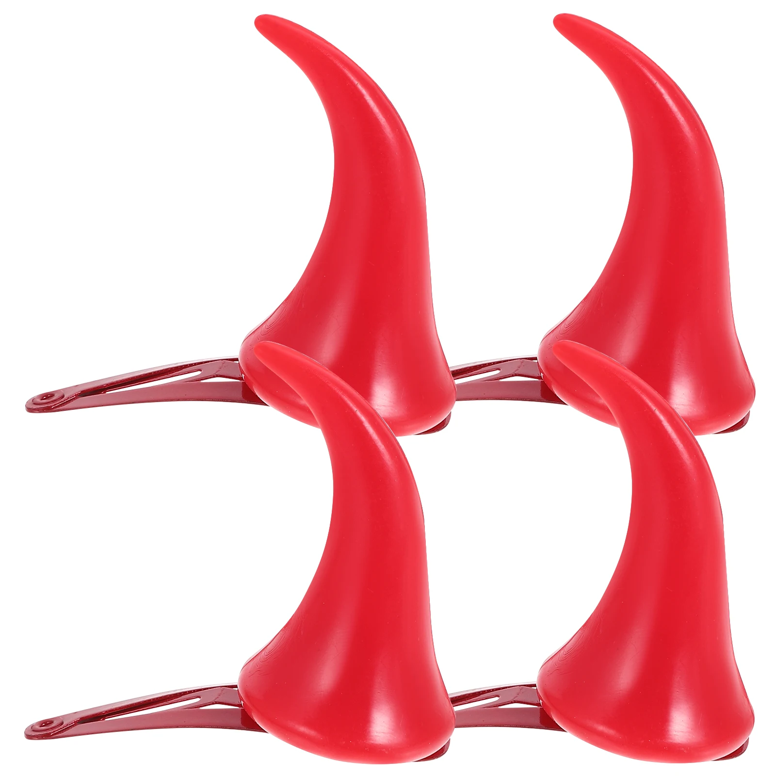 2 Pairs Horn Hairpin Clips Hairpins Accessories Clothing Headdress Red
2 Pairs Horn Hairpin Clips Hairpins Accessories Clothing Headdress Red