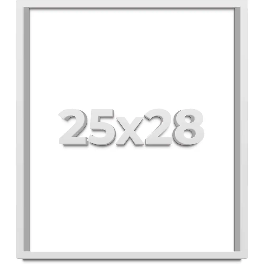Белая рамка для картин 25x28 дюймов из массива сосны с кислотостойкой подложкой, УФ-акрилом и креплением для подвешивания, глубина полотна 0,75 дюйма
Белая рамка для картин 25x28 дюймов из массива сосны с кислотостойкой подложкой, УФ-акрилом и креплением для подвешивания, глубина полотна 0,75 дюйма