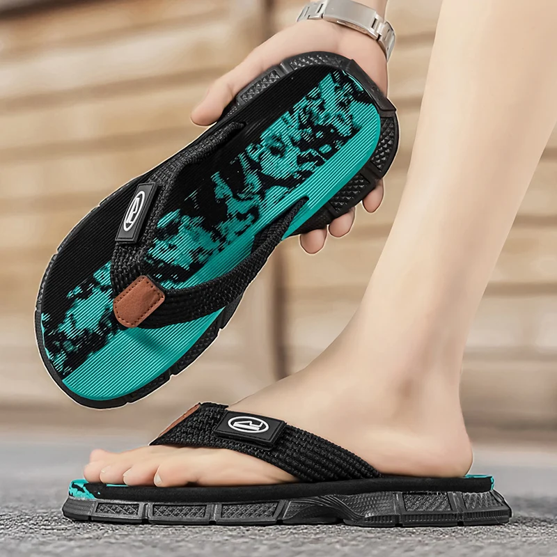 Men's Summer Outdoor Wearable Anti-Slip Wear-Resistant Toe-Post Slippers Soft Bottom Sandals for Beach And Water Activities
Men's Summer Outdoor Wearable Anti-Slip Wear-Resistant Toe-Post Slippers Soft Bottom Sandals for Beach And Water Activities