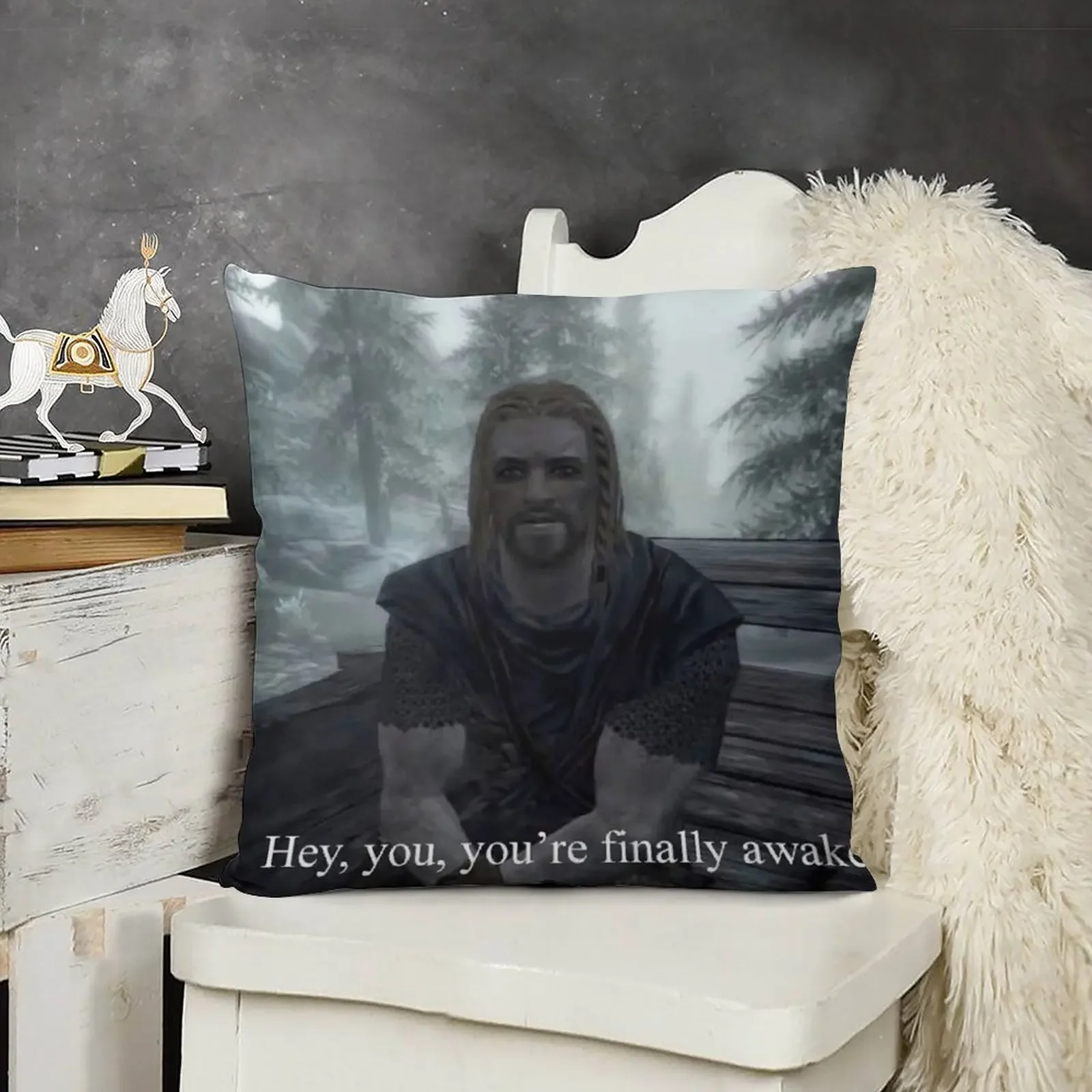 Hey you’re finally awake Throw Pillow ornamental pillows Christmas Pillow Cushion Covers For Living Room pillow
Hey you’re finally awake Throw Pillow ornamental pillows Christmas Pillow Cushion Covers For Living Room pillow