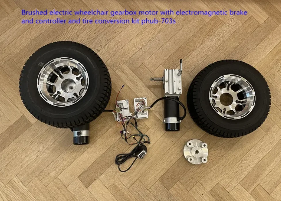 Brushed electric wheelchair gearbox motors with electromagnetic brake and controllers and tire hub wheels phub-703s
Brushed electric wheelchair gearbox motors with electromagnetic brake and controllers and tire hub wheels phub-703s