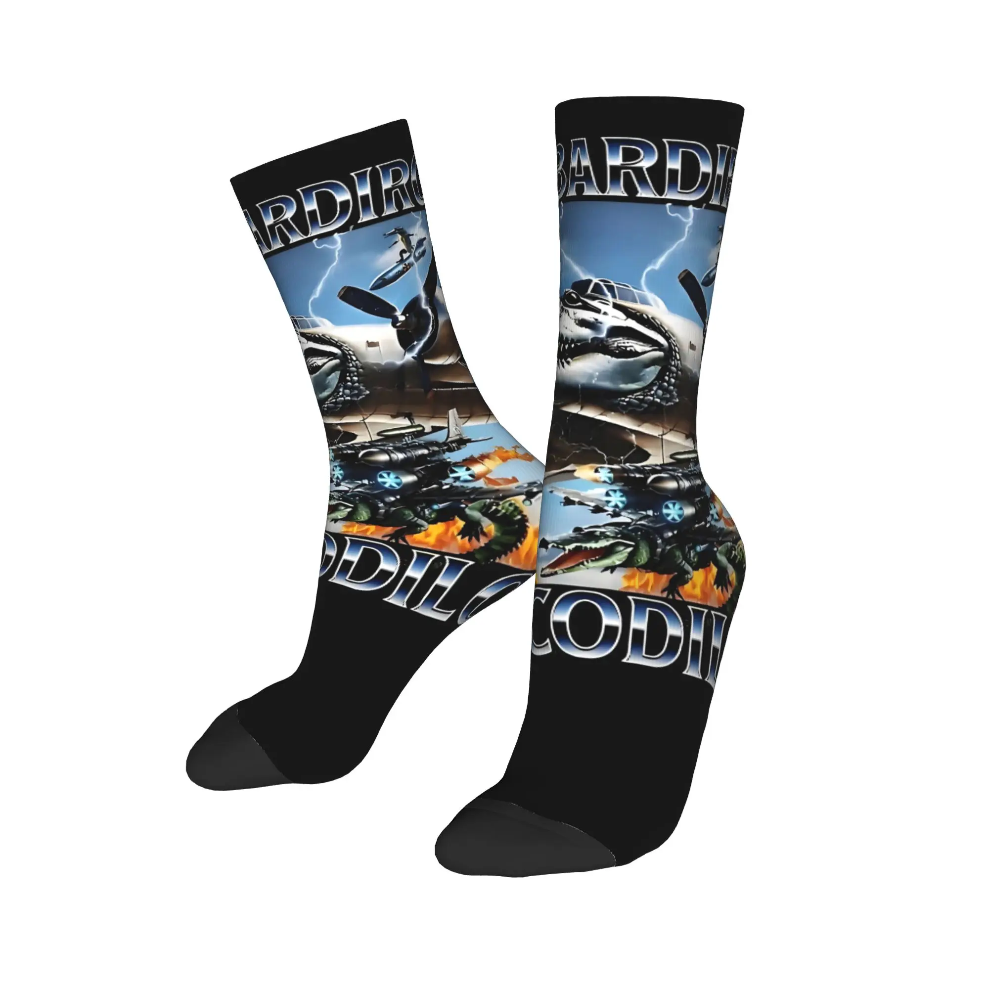 Custom Fun Printing Bombardiro Crocodilo Socks for Men Women Stretchy Summer Autumn Winter Meme Brainrot Crew Socks
Custom Fun Printing Bombardiro Crocodilo Socks for Men Women Stretchy Summer Autumn Winter Meme Brainrot Crew Socks