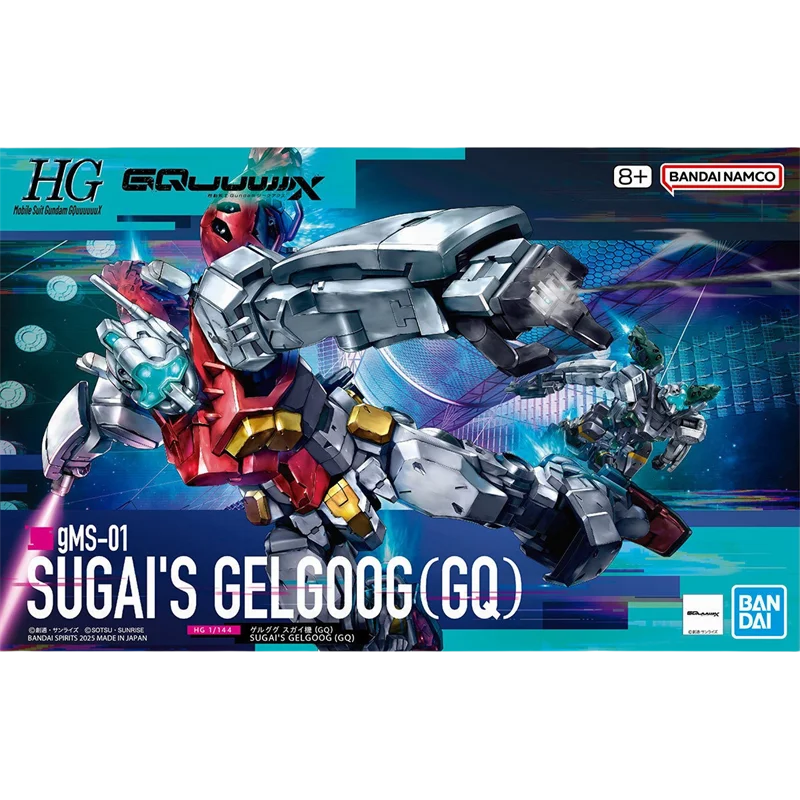 Bandai Figure Model HG GUNDAM GQuuuuuuX GMS-01 SUGAI'S GELGOOG Anime Figures Toys Collectible Gift for Kids Genuine Brand New
Bandai Figure Model HG GUNDAM GQuuuuuuX GMS-01 SUGAI'S GELGOOG Anime Figures Toys Collectible Gift for Kids Genuine Brand New
