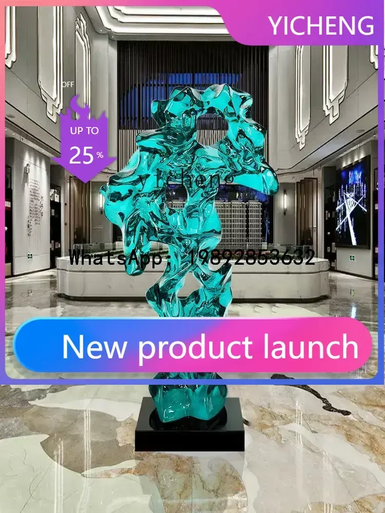 Modern Abstract Transparent Resin Taihu Stone Ornament Model Room Entrance Hotel Sales Office Floor Sculpture Decoration
Modern Abstract Transparent Resin Taihu Stone Ornament Model Room Entrance Hotel Sales Office Floor Sculpture Decoration
