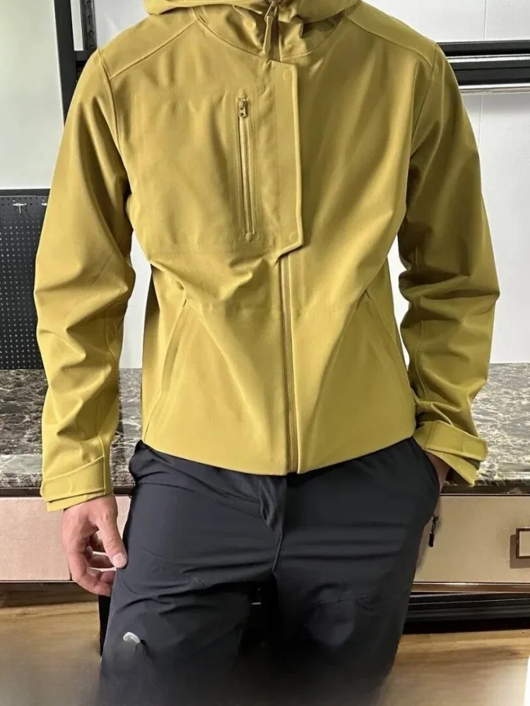 Men's Outdoor Softshell Jacket Commute Full Pressure Glue 3D Cutting Waterproof Windproof Spring Autumn Nylon Spandex
Men's Outdoor Softshell Jacket Commute Full Pressure Glue 3D Cutting Waterproof Windproof Spring Autumn Nylon Spandex