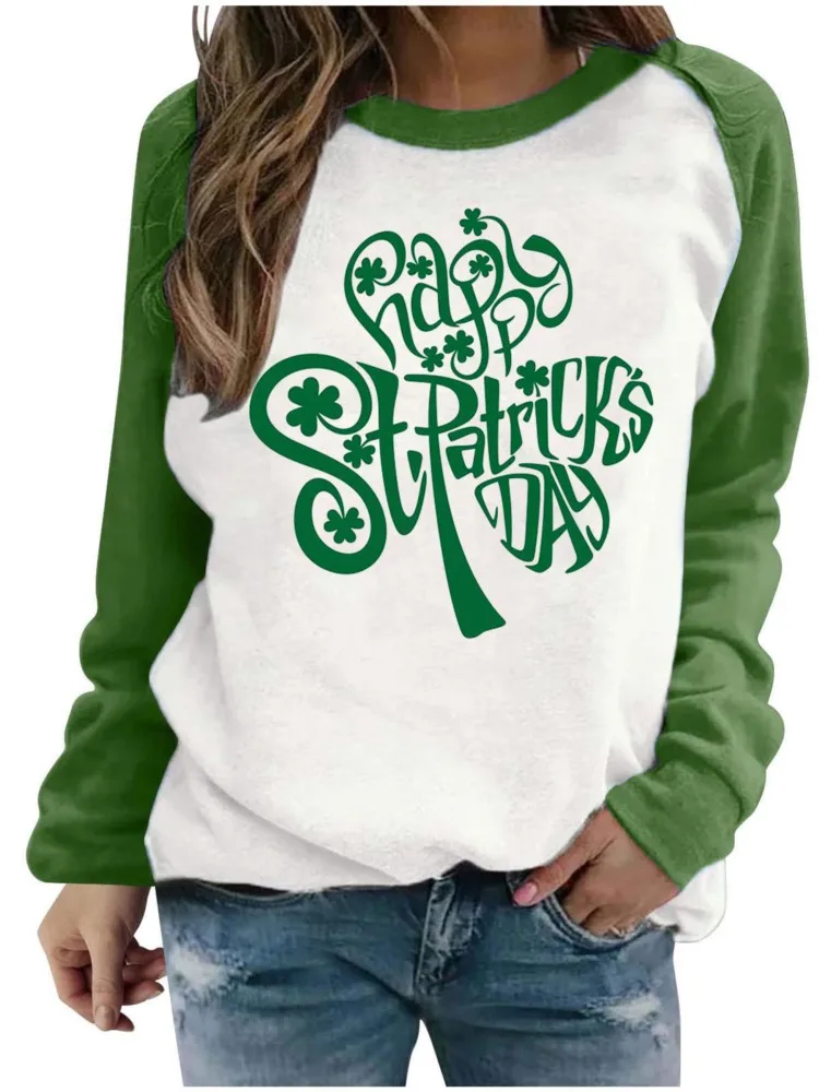 Sweatshirts Women's Patchwork New Printing Casual Loose Long Sleeve Daily Commuting Tops Female's Pullover In 2024 Spring Autumn
Sweatshirts Women's Patchwork New Printing Casual Loose Long Sleeve Daily Commuting Tops Female's Pullover In 2024 Spring Autumn