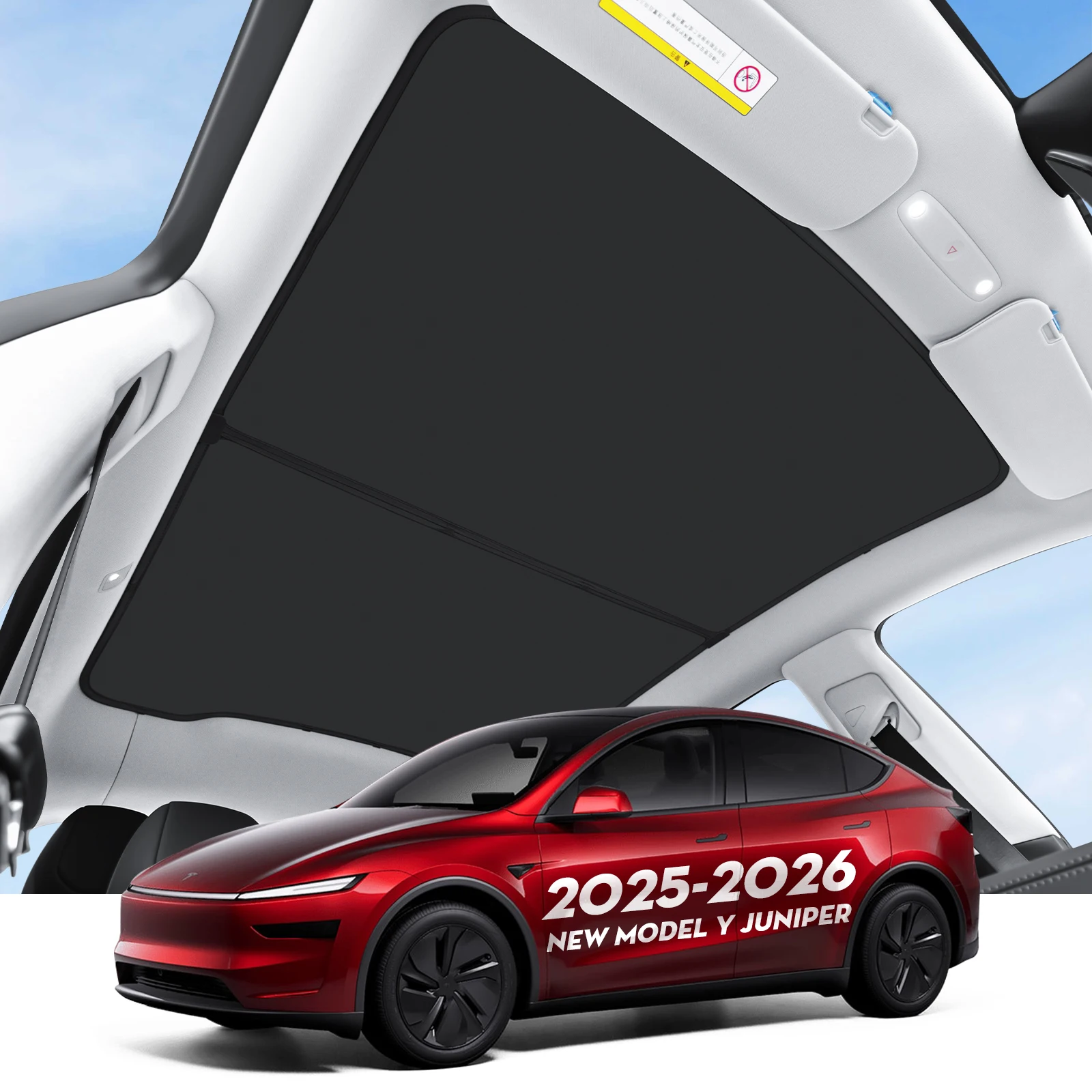 Усовершенствованная солнцезащитная шторка для Tesla Model Y Juniper 2025-2026 (для люка)
Усовершенствованная солнцезащитная шторка для Tesla Model Y Juniper 2025-2026 (для люка)