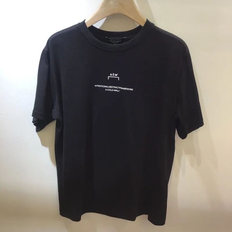 High‑Street ACW Trendy Oversized Short‑Sleeve T‑Shirt Square Logo Brushed Paint Print T-shirts Men's Clothing Women's Clothes
High‑Street ACW Trendy Oversized Short‑Sleeve T‑Shirt Square Logo Brushed Paint Print T-shirts Men's Clothing Women's Clothes