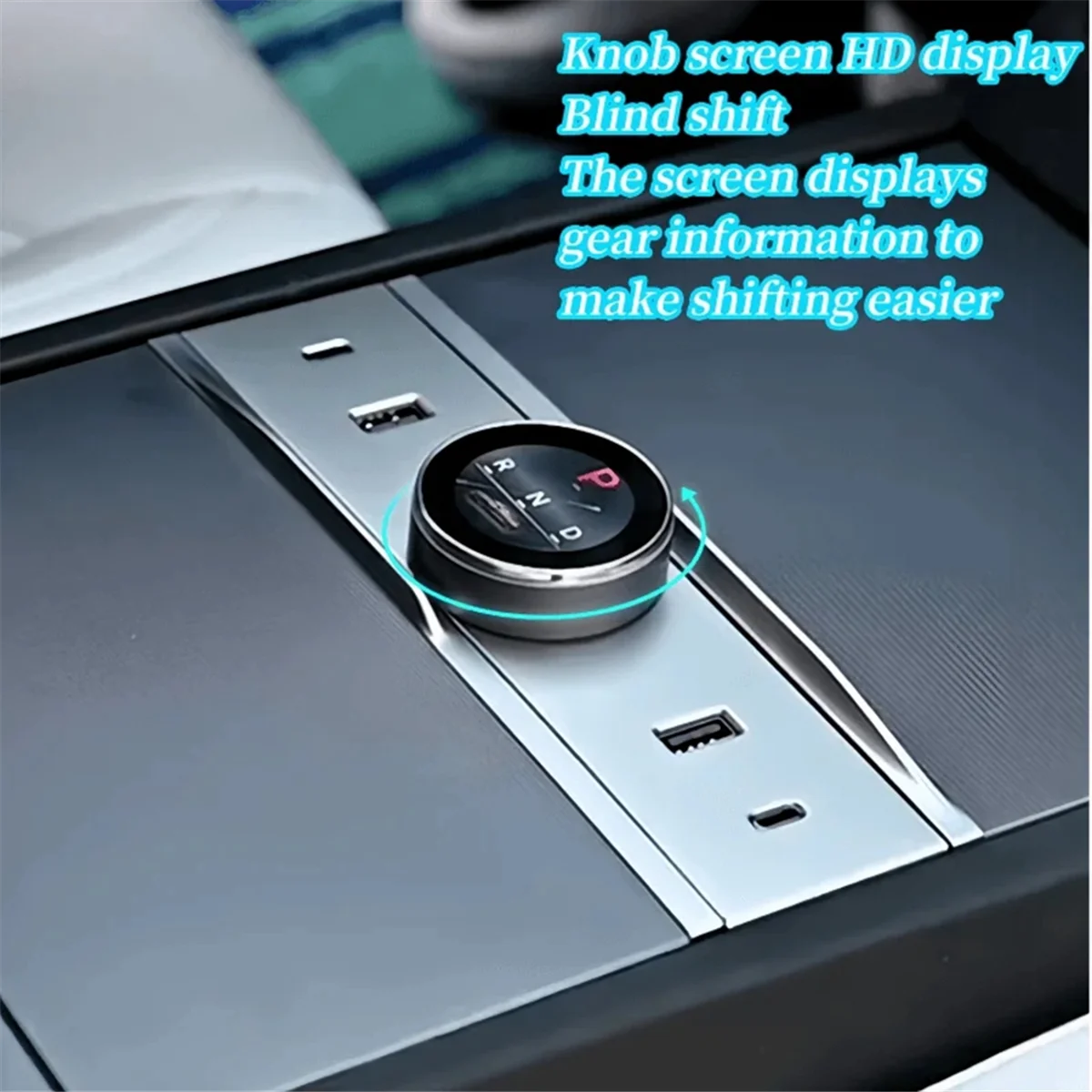 For Tesla Model 3 Highland Car LCD Gear Shift Button Control Docking Station USB Type-C Port 2 in 1 Shift Knob & Charge
For Tesla Model 3 Highland Car LCD Gear Shift Button Control Docking Station USB Type-C Port 2 in 1 Shift Knob & Charge