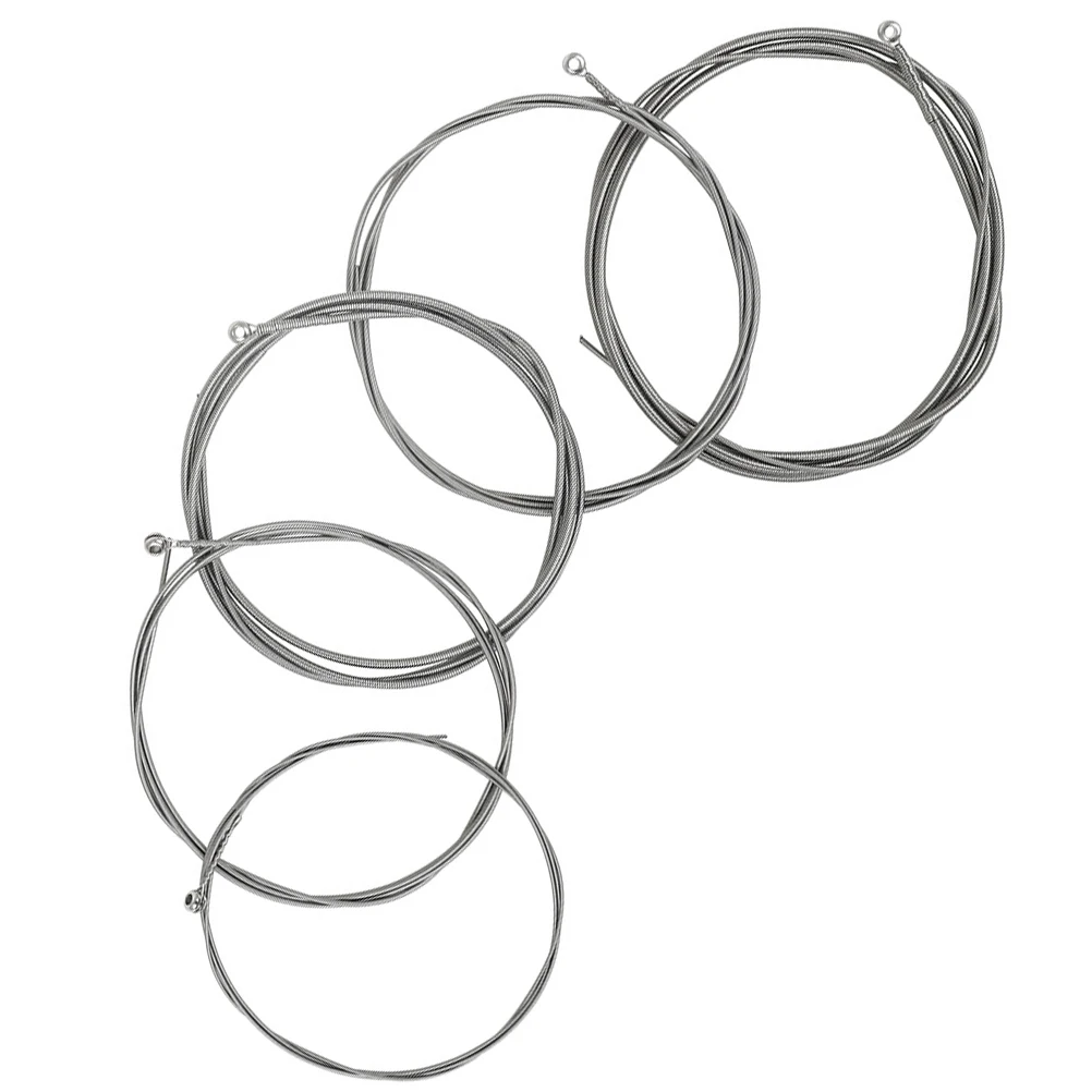5 Pcs Electric Bass Strings High Carbon Alloy Nickel Steel Anti Rust Lightweight Compact Size For Beginners
5 Pcs Electric Bass Strings High Carbon Alloy Nickel Steel Anti Rust Lightweight Compact Size For Beginners