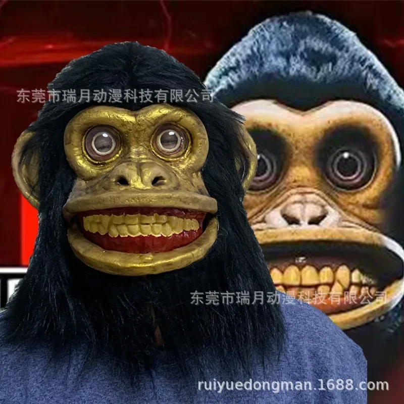 2. New Halloween Gorilla Mask with Movable Mouth Monkey Mask Monkey Cosplay Animal Mask Latex
2. New Halloween Gorilla Mask with Movable Mouth Monkey Mask Monkey Cosplay Animal Mask Latex