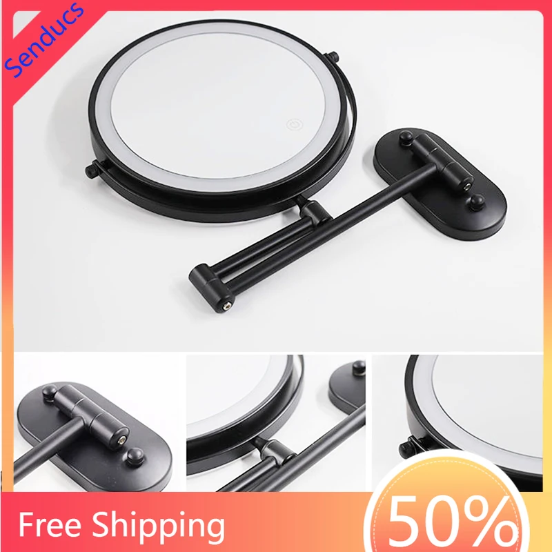 Newly Touch on Bathroom Mirrors with 5X 10X Magnifying Bathroom Fixture Makeup Mirror Dual Arm Extend Led Folding Bath Mirrors
Newly Touch on Bathroom Mirrors with 5X 10X Magnifying Bathroom Fixture Makeup Mirror Dual Arm Extend Led Folding Bath Mirrors