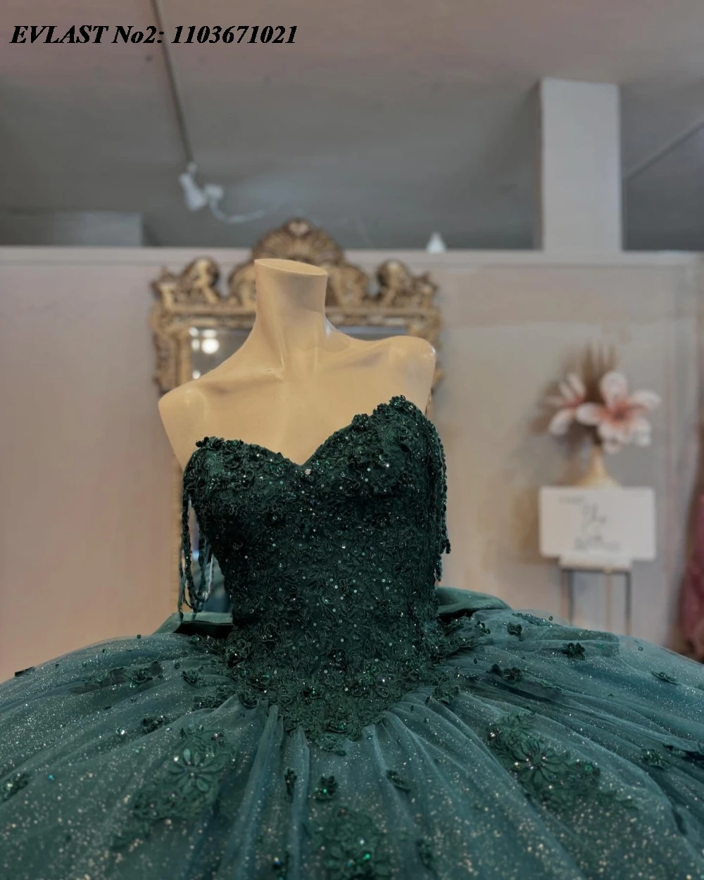 EVLAST блестящее зеленое платье Quinceanera по индивидуальному заказу, бальное платье с блестящей аппликацией и бантом из бисера, милое платье 16, Vestidos De 15 Anos SQ800
EVLAST блестящее зеленое платье Quinceanera по индивидуальному заказу, бальное платье с блестящей аппликацией и бантом из бисера, милое платье 16, Vestidos De 15 Anos SQ800