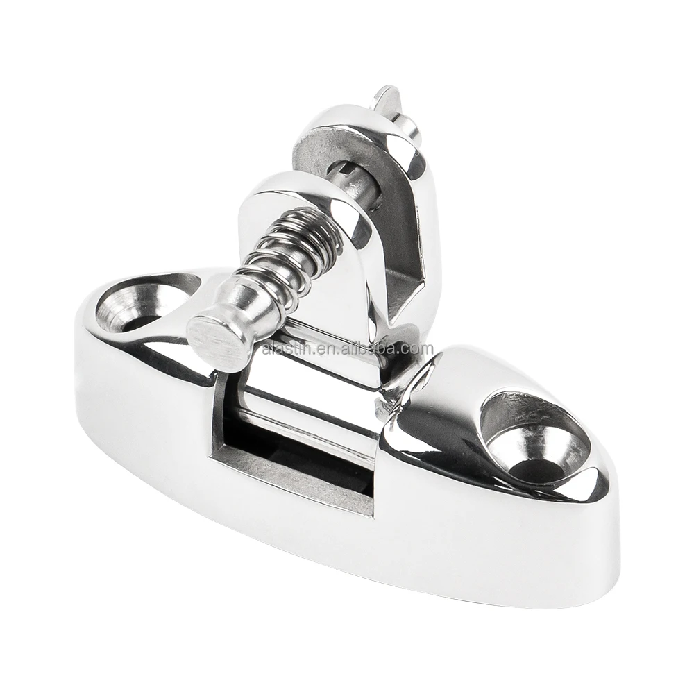 Marine Grade 316 Stainless Steel Boat Bimini Top Fitting 180 Degree Swivel Deck Hinge Mount
Marine Grade 316 Stainless Steel Boat Bimini Top Fitting 180 Degree Swivel Deck Hinge Mount