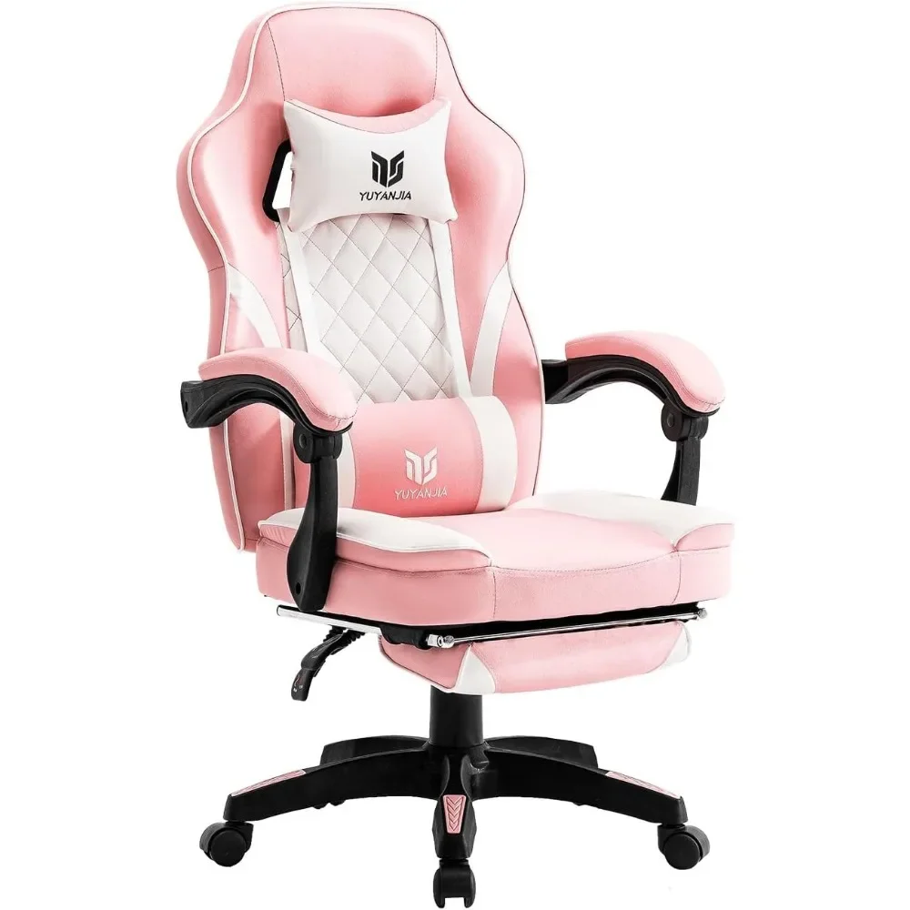 High Back Gaming Chair, Swivel Ergonomic Office Chair with Footrest, Gamer Chair for Adults, Video Game Chairs with Headrest
High Back Gaming Chair, Swivel Ergonomic Office Chair with Footrest, Gamer Chair for Adults, Video Game Chairs with Headrest