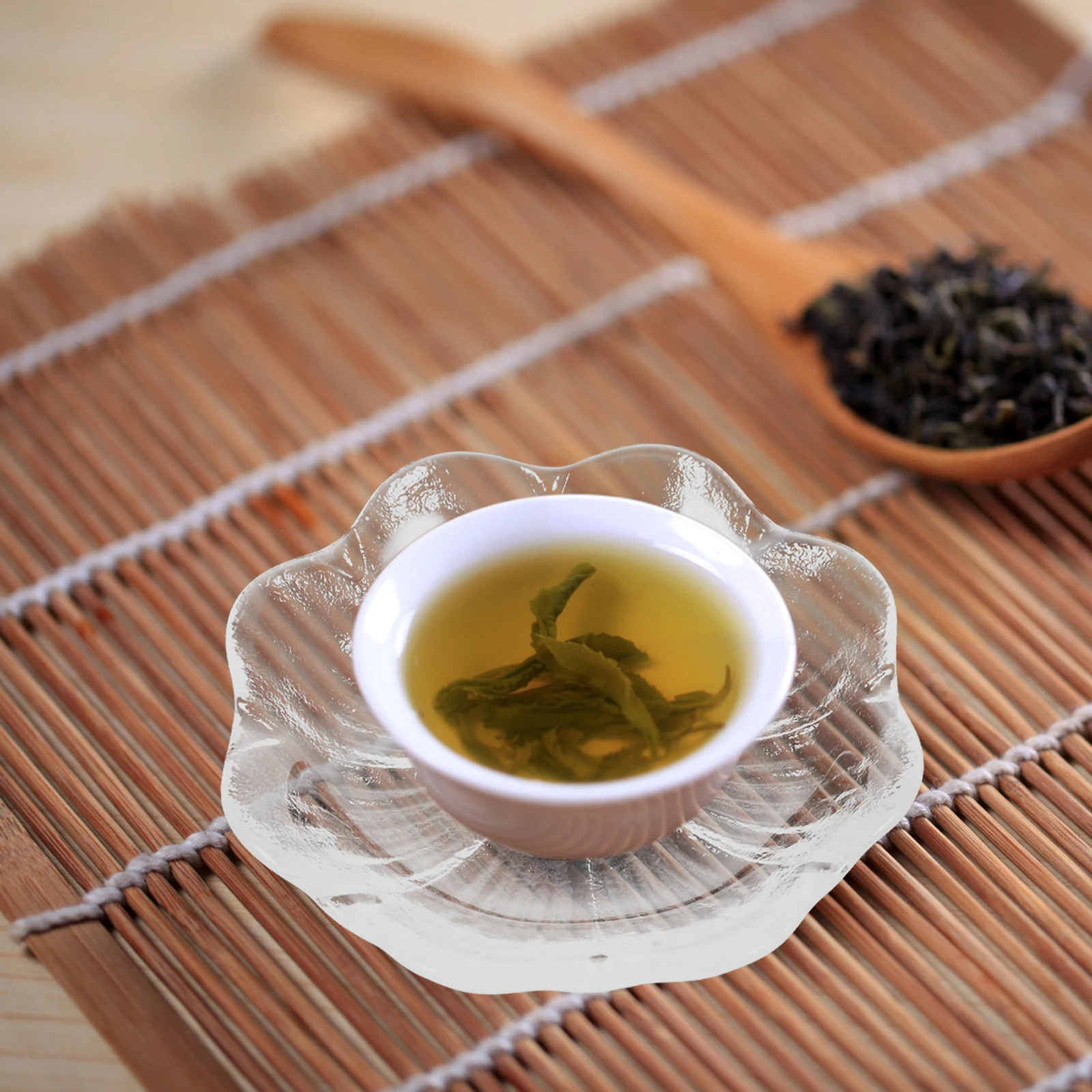 4Pcs Clear Glass Coaster Pack Multipurpose Cup Mat for Dining Table Protection Decorative Saucer Small Drink Holder
4Pcs Clear Glass Coaster Pack Multipurpose Cup Mat for Dining Table Protection Decorative Saucer Small Drink Holder