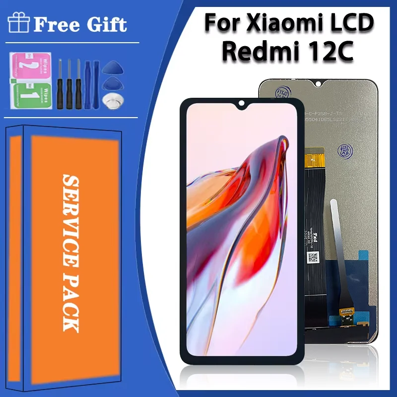 6.71'' Original For Xiaomi Redmi 12C 22120RN8 Display Touch Panel Screen Digitizer Assembly For Redmi 12C Display 12C LCD Screen
6.71'' Original For Xiaomi Redmi 12C 22120RN8 Display Touch Panel Screen Digitizer Assembly For Redmi 12C Display 12C LCD Screen