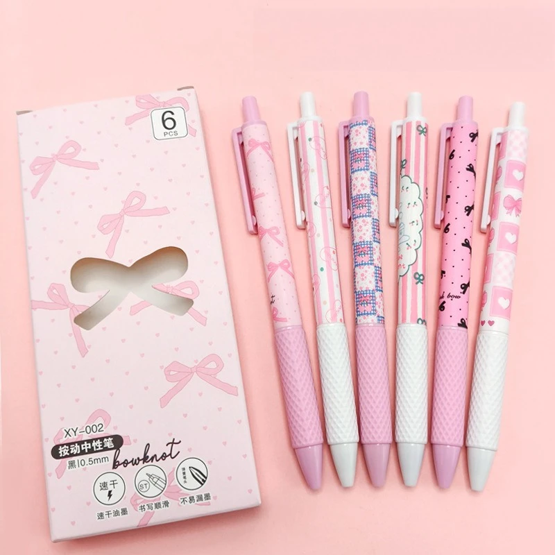 4/6pcs Set Kawaii Butterfly Gel Pens Quick-Drying Black Ink Office Accessories School Stationery Supplies Aesthetic Cute Pen
4/6pcs Set Kawaii Butterfly Gel Pens Quick-Drying Black Ink Office Accessories School Stationery Supplies Aesthetic Cute Pen