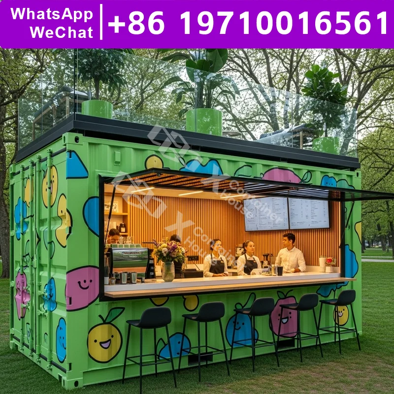 Легко перемещаемый мобильный фургон-контейнер для кейтеринга, кофейня-контейнер, дома-контейнеры 160 кв. футов, индивидуальный цвет
Легко перемещаемый мобильный фургон-контейнер для кейтеринга, кофейня-контейнер, дома-контейнеры 160 кв. футов, индивидуальный цвет